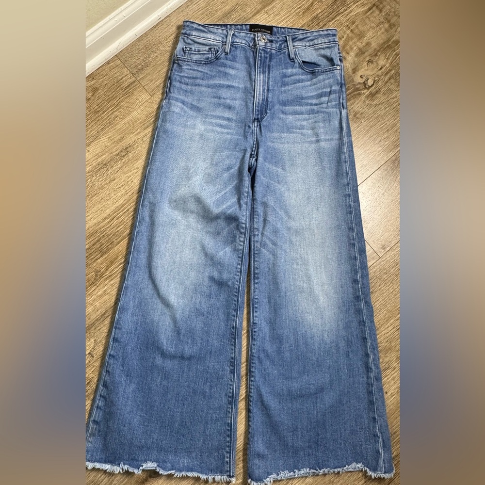 Black Orchid Light Blue Flare Jeans